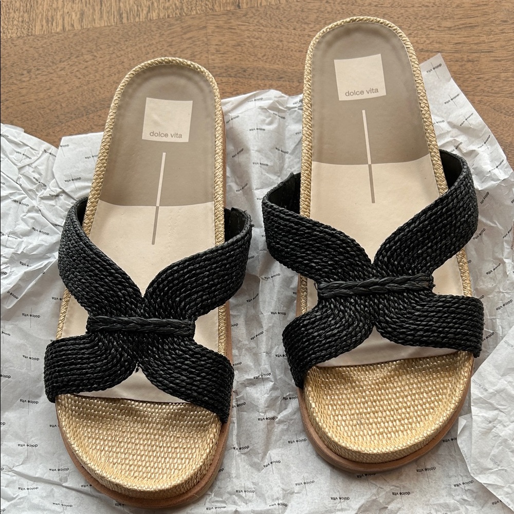 Dolce Vita Selda Raffia